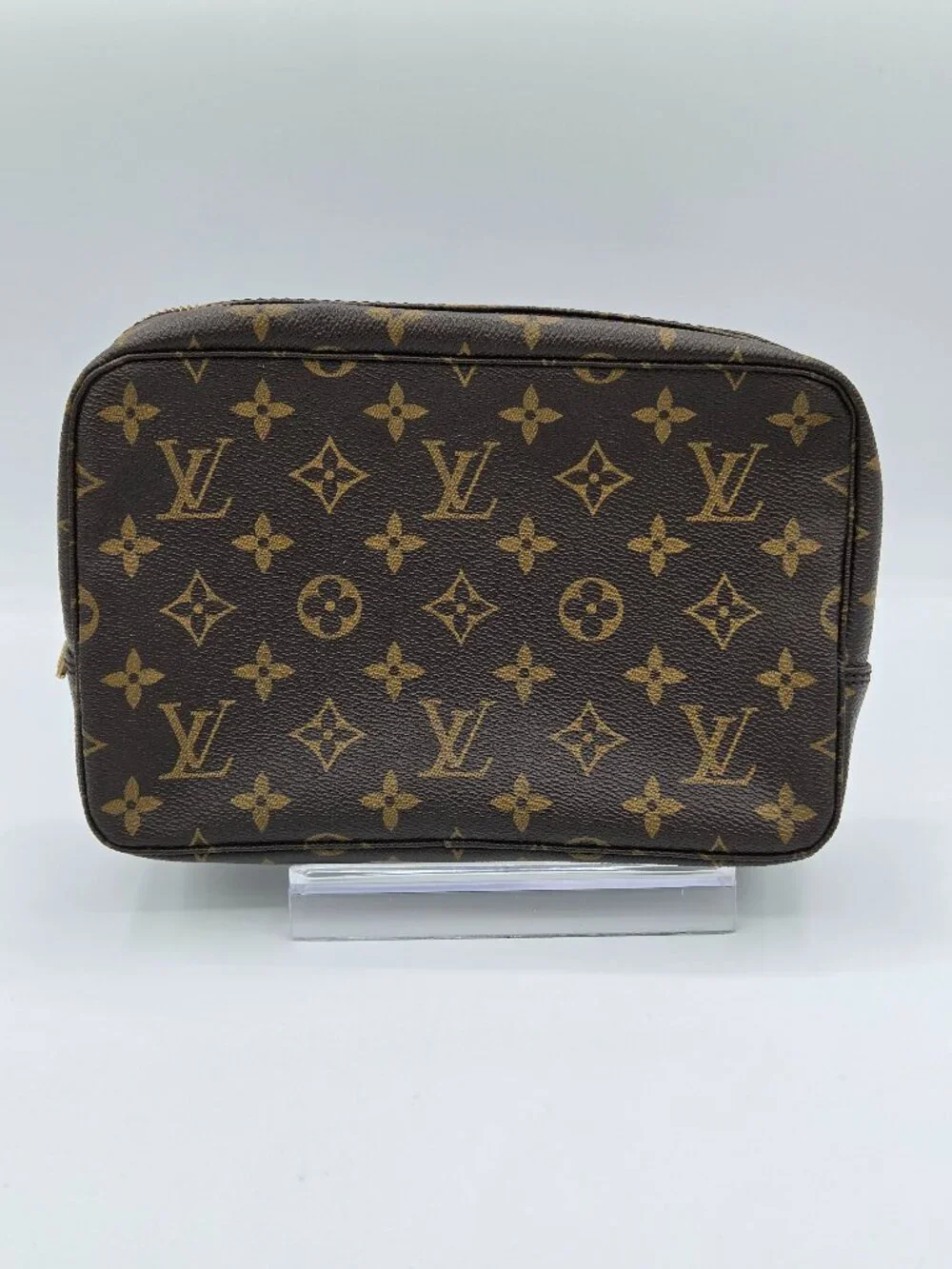 Louis Vuitton Monogram Trousse Toilette 23 Cosmetic Pouch Authentic